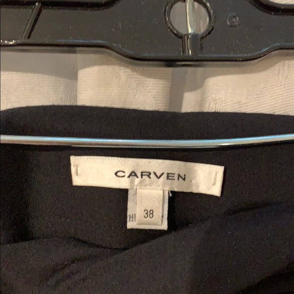 Carven black ruching skirt - Picture 2 of 8